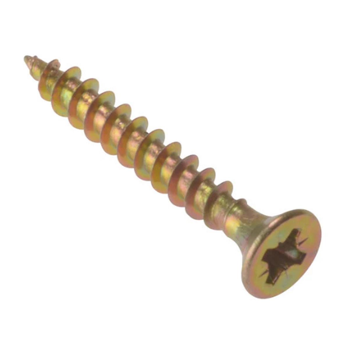Forgefix 5 x 80mm Countersunk Pozi Screw ST ZYP (Box 100)