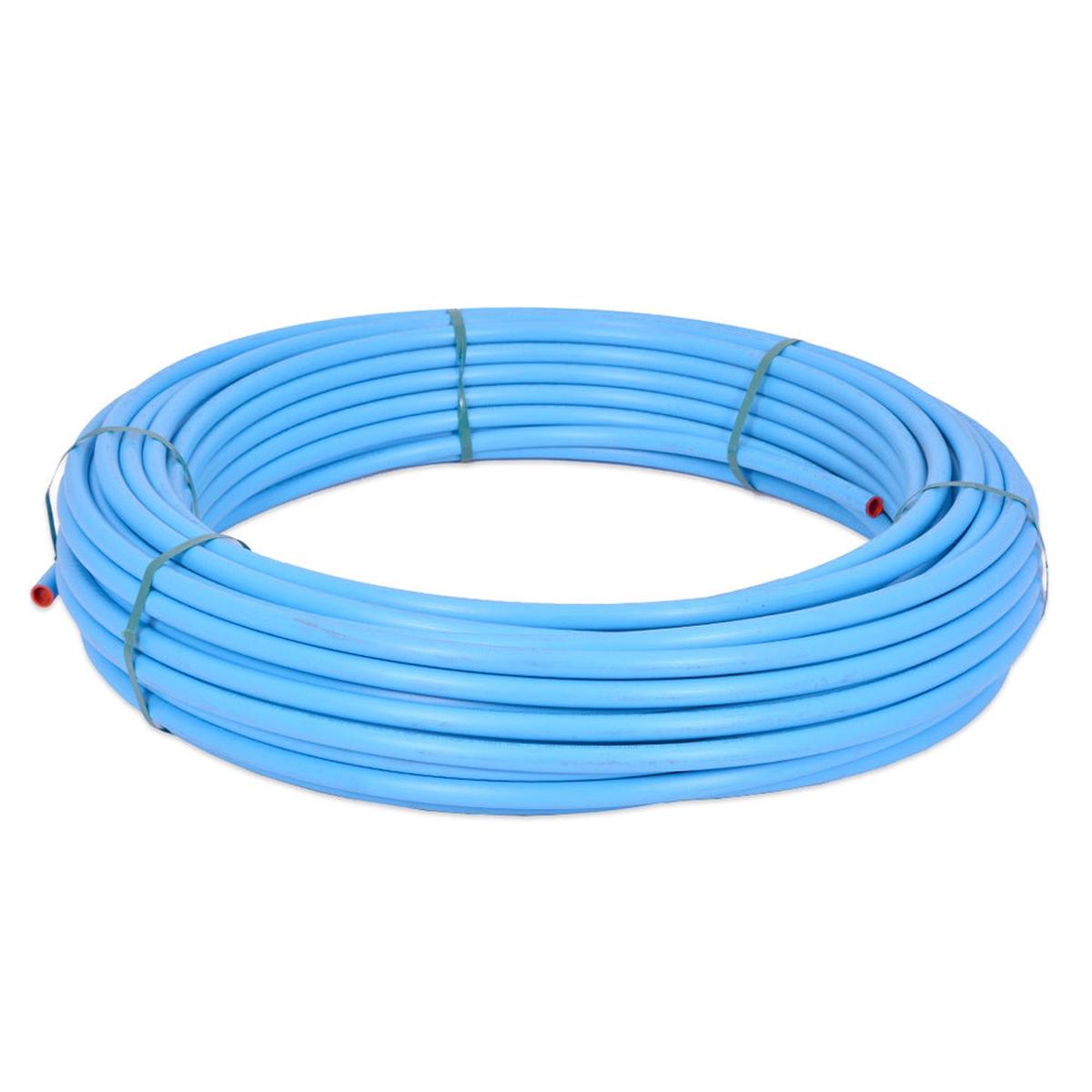 MDPE Pipe Blue  Flexible and Durable Potable Water Pipe - 32mm x 50m