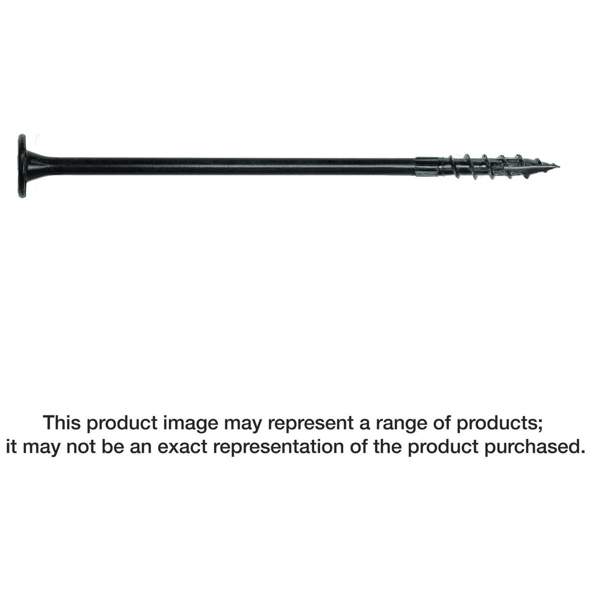 Simpson Strong-Tie SDW22338MB Strong-Drive SDW EWP-PLY Screw, .220-in. x 3-3/8-in. T40 6-Lobe, E-coat, 250-Pack