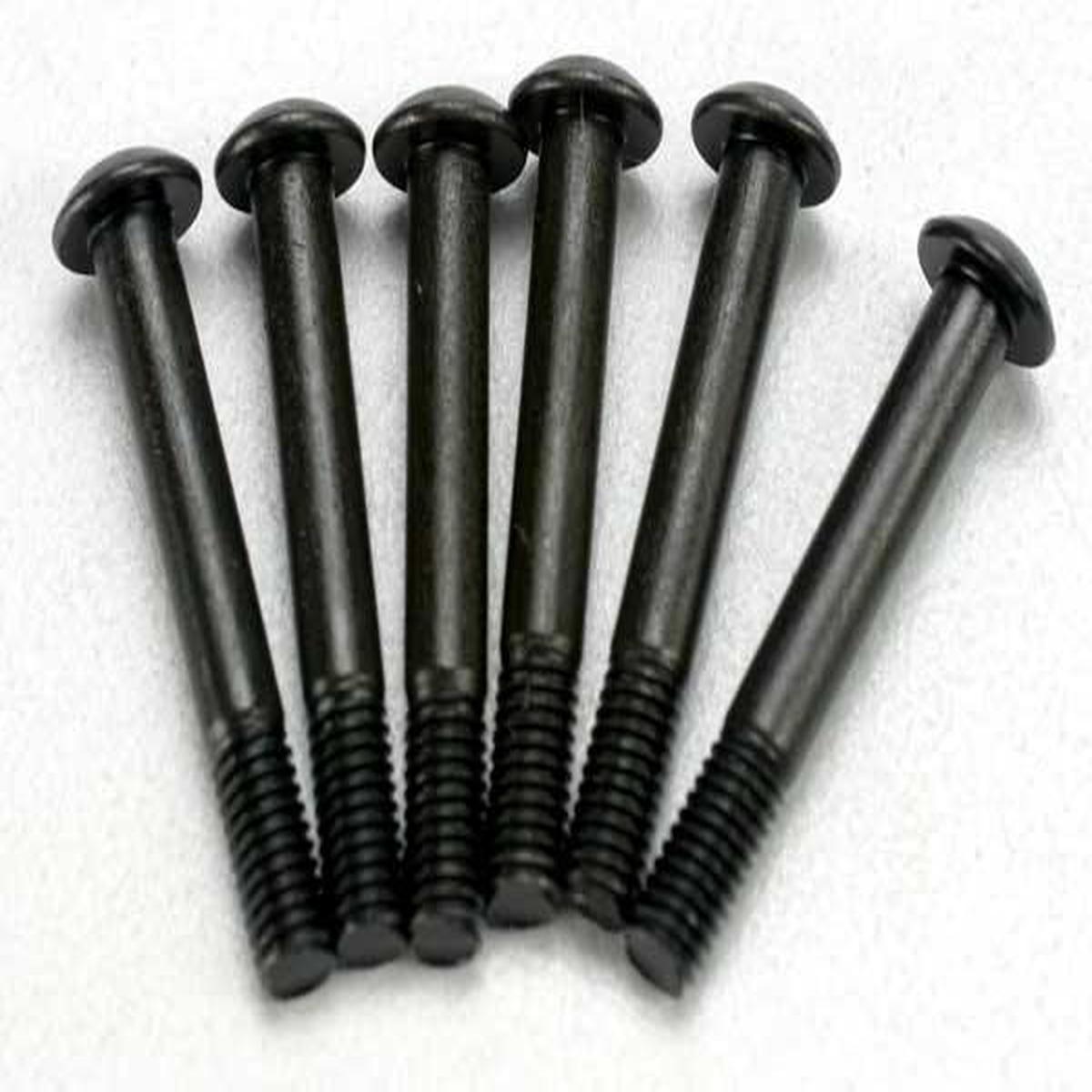 Traxxas 4978 Screws 3x21mm button-head machine (hex drive) (partially threaded Revo brake bolts) (6)