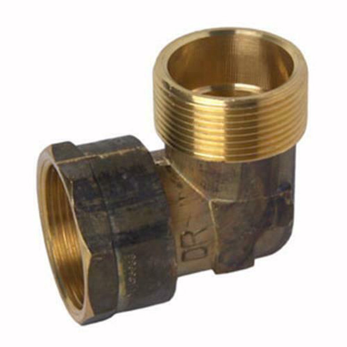 1/2" Brass BSP Male x Female 90 Degree Elbow - Lead Free