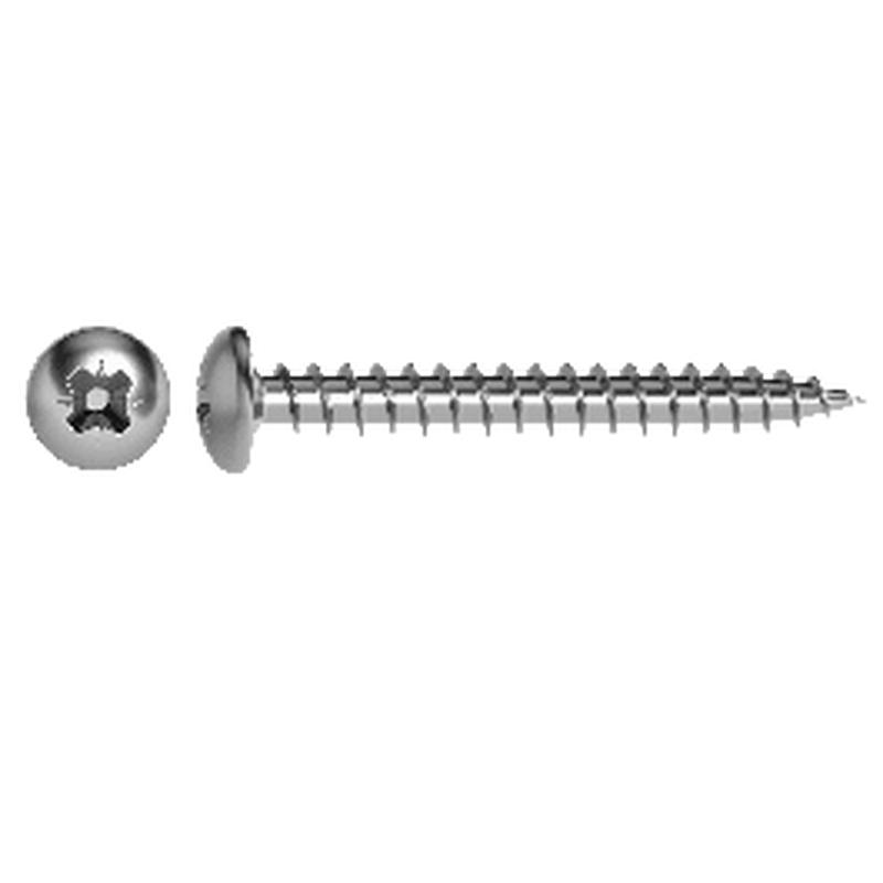 ZI STEEL ROUND HEAD WOOD SCREWS